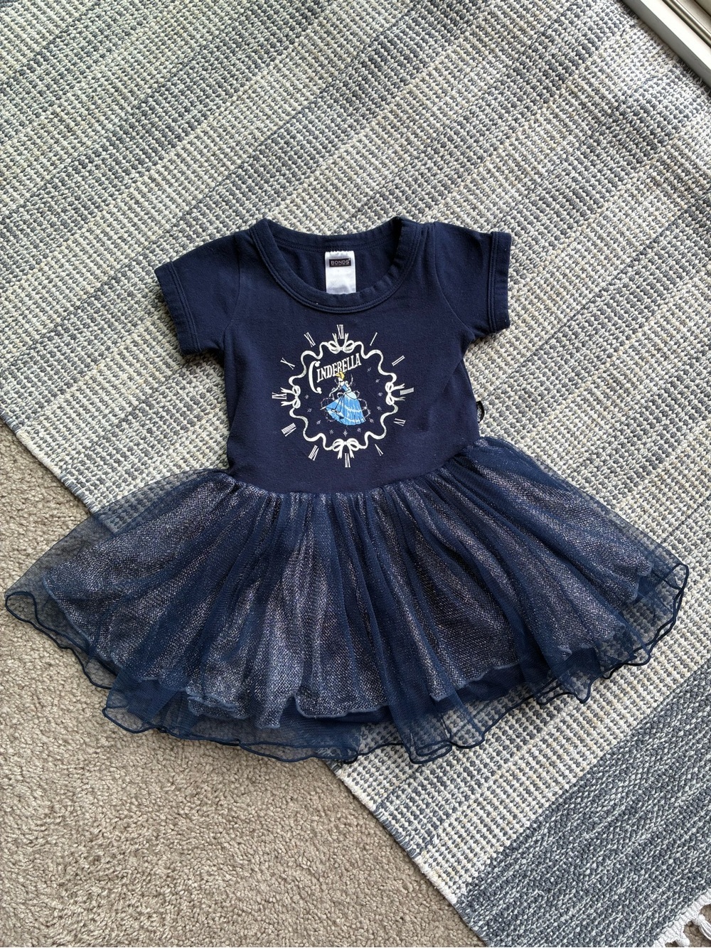 Bonds Navy Cinderella Tulle Skirt Baby Dress